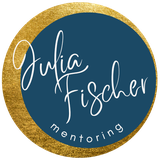 Julia Fischer Mentoring – the becoming Logo